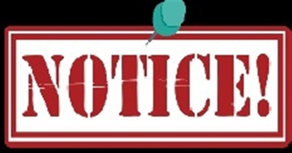 NOTICE: JUNE COUNCIL MEETING DATE CHANGE