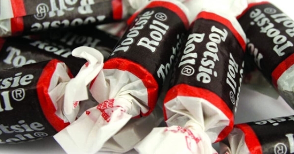 Donation presentation of the Tootsie Roll Campaign